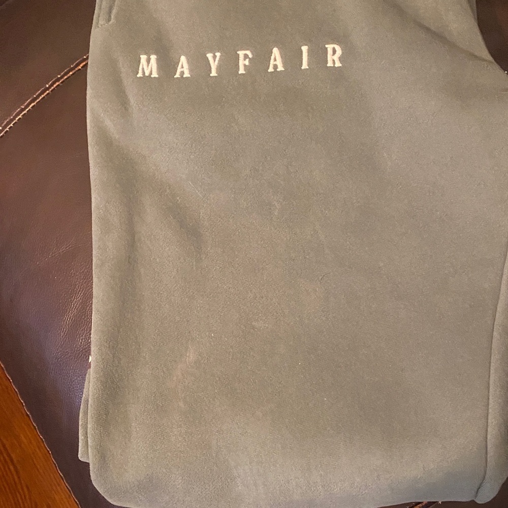 The Mayfair Group *flawed Empathy Always Olive Sweatpants Size XS - Picture 10 of 11